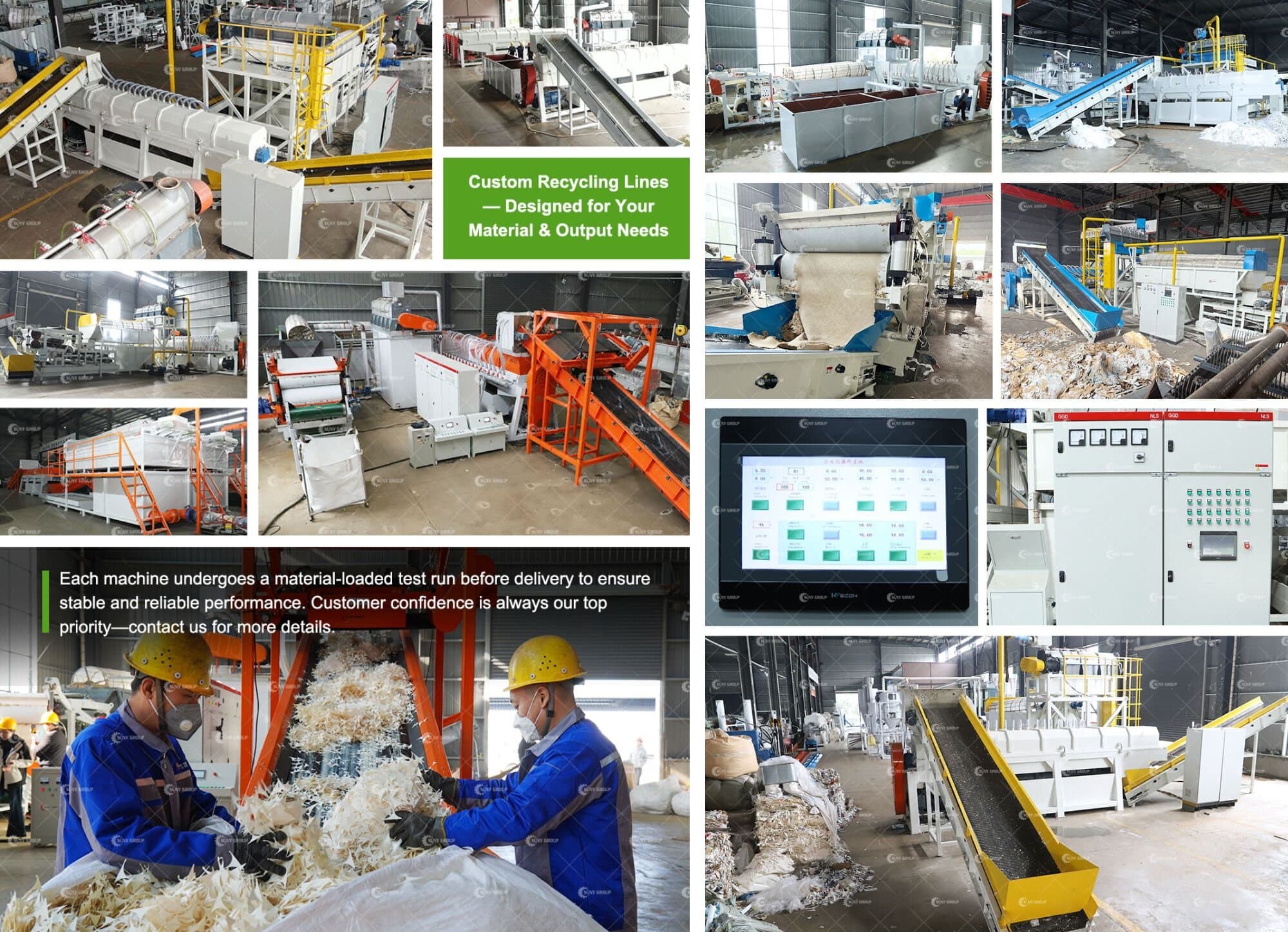 Paper-Plastic Recycling Machine Performance Showcase