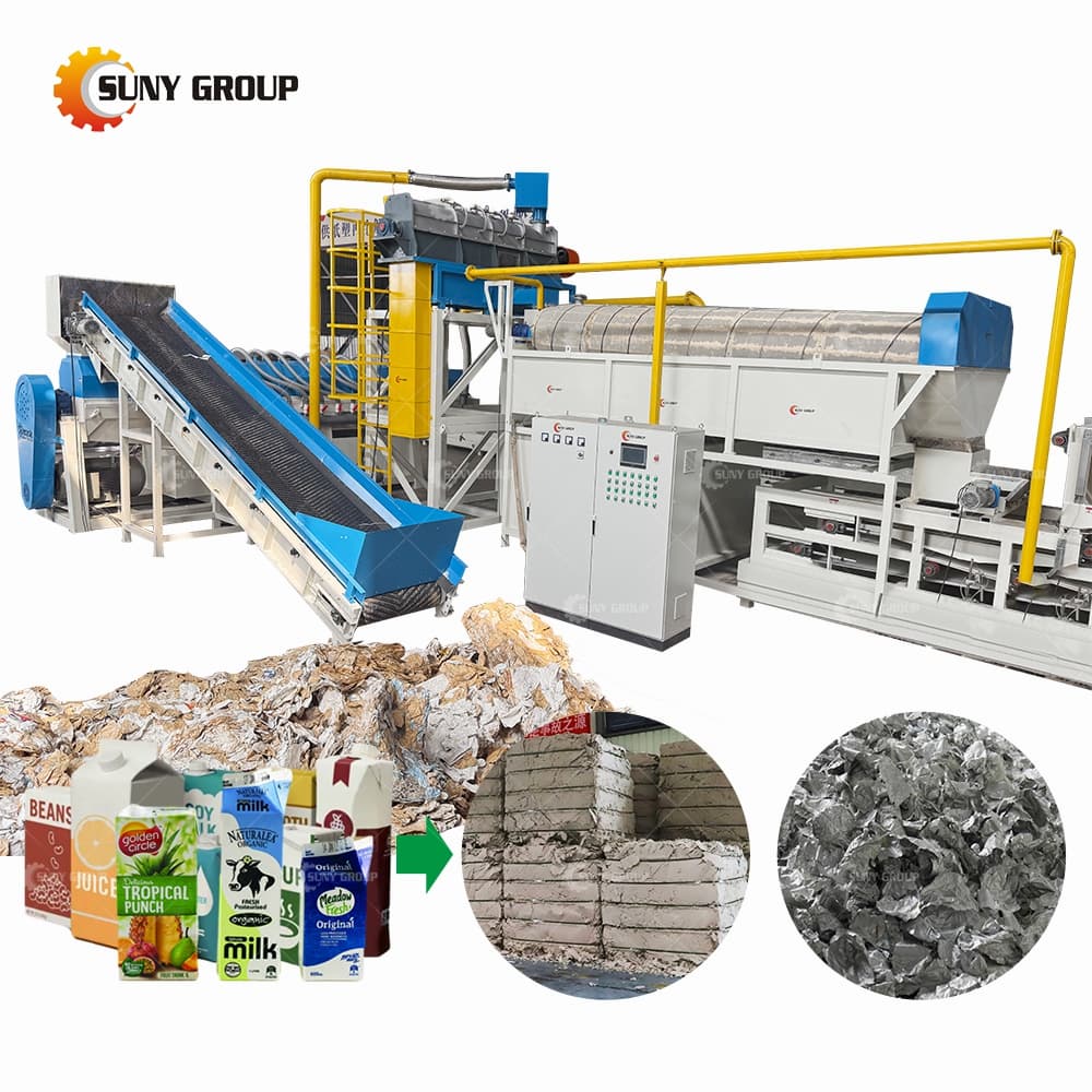 Paper-Aluminum-Plastic Recycling Machine