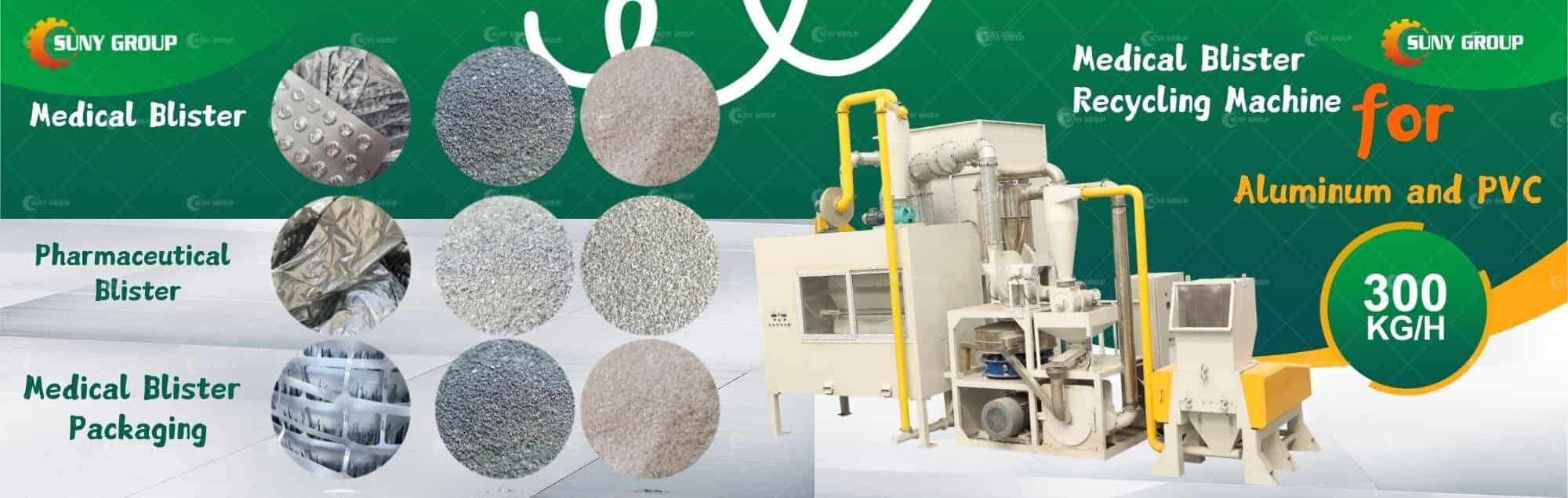 Medical Blister Recycling Machine