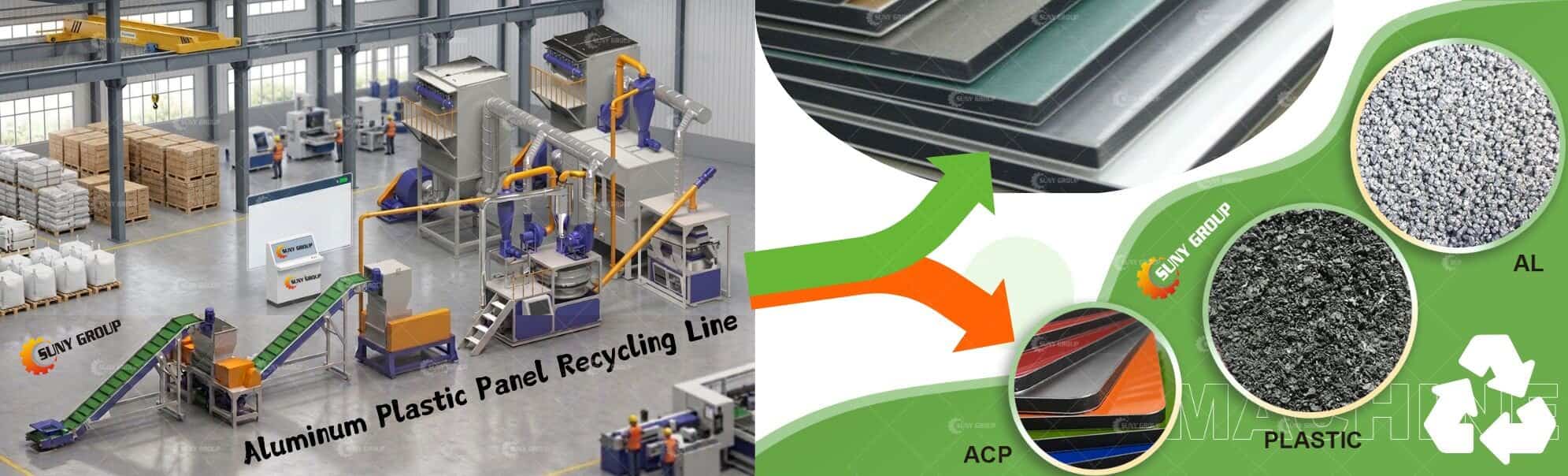 Aluminum-Plastic Composite (ACP) Panel Recycling Equipment