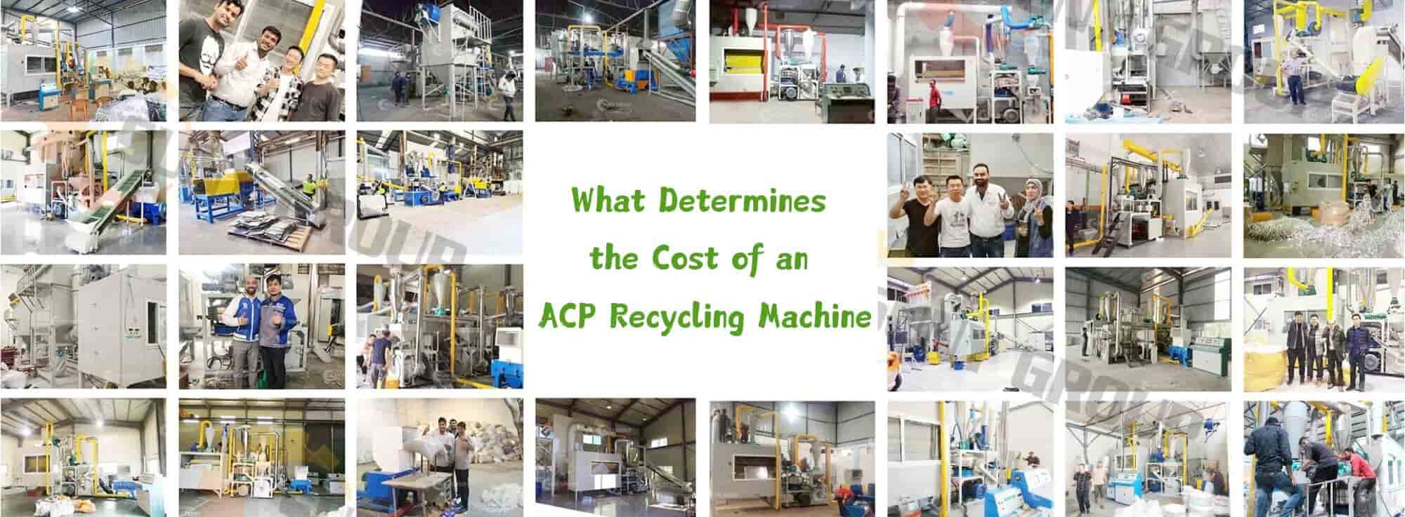 What Determines the Cost of an ACP Recycling Machine
